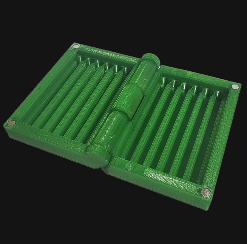 Green ST/FC Cap Case open