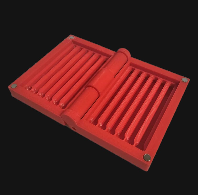Red ST/FC Cap Case open